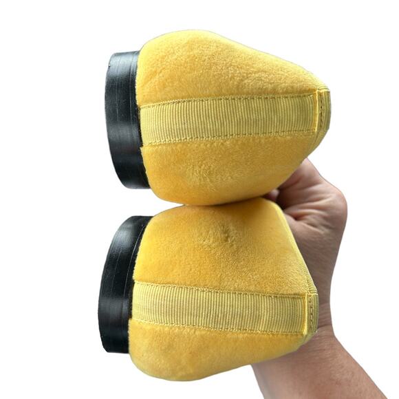 Yellow Loafers with White Lettering - Picture 5 of 7